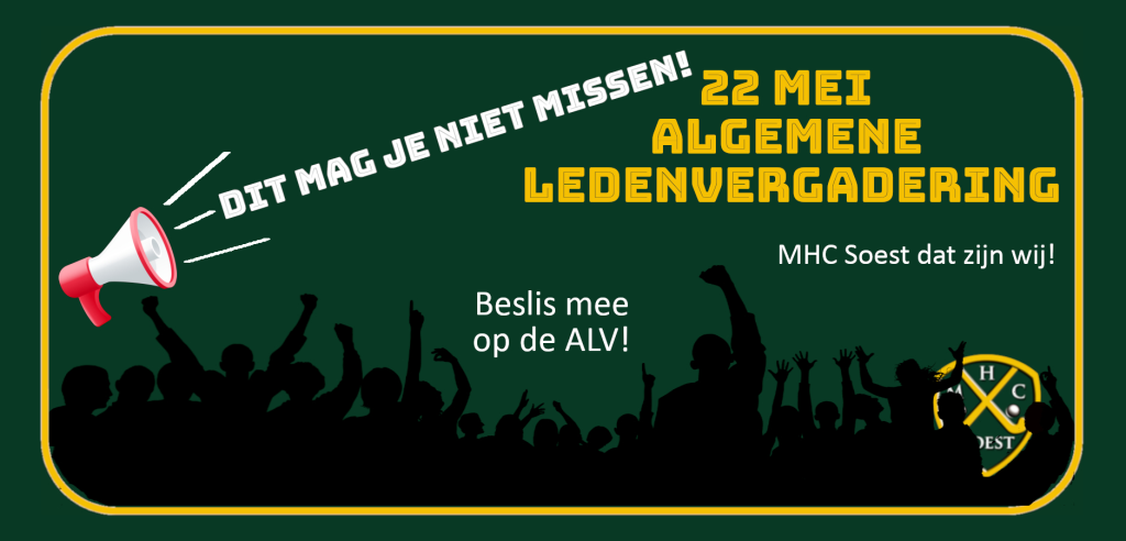 Uitnodiging Algemene Ledenvergadering: 22 mei, 20 uur Nieuws afbeelding